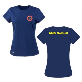 AMS Netball Performance Teeshirt